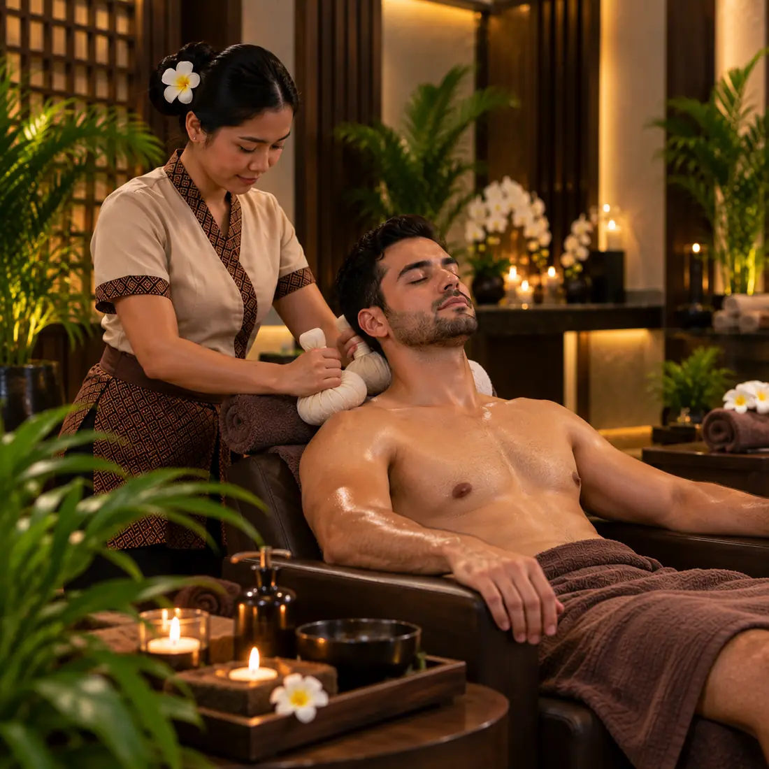 Arabic Massage treatment at Al Bada Spa, Al Ain