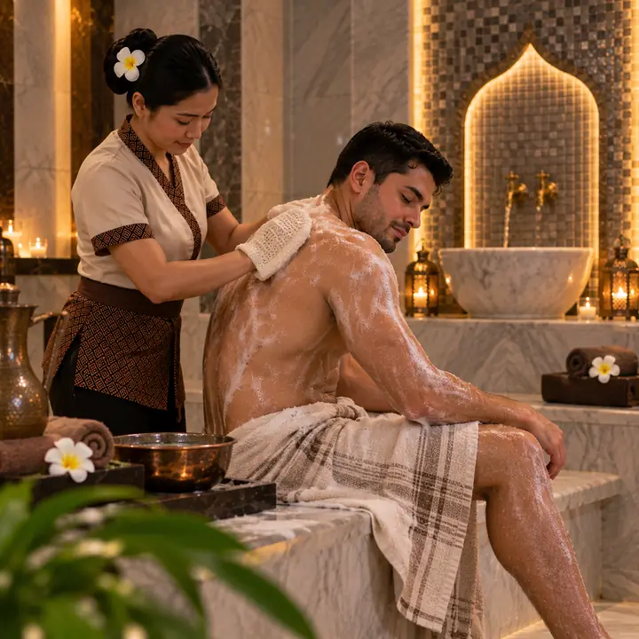 Moroccan Bath in Al Ain at Al Bada Spa