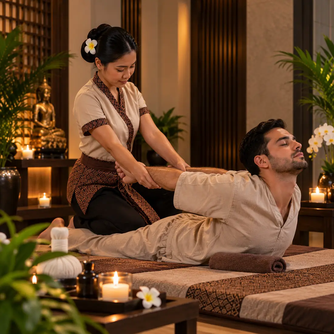 Thai massage